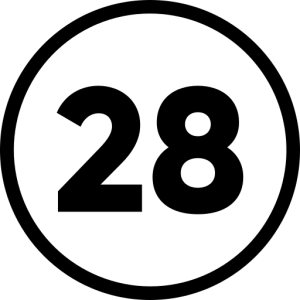 28"