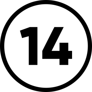 14"