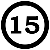 15"